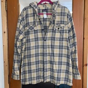 Hooded flannel